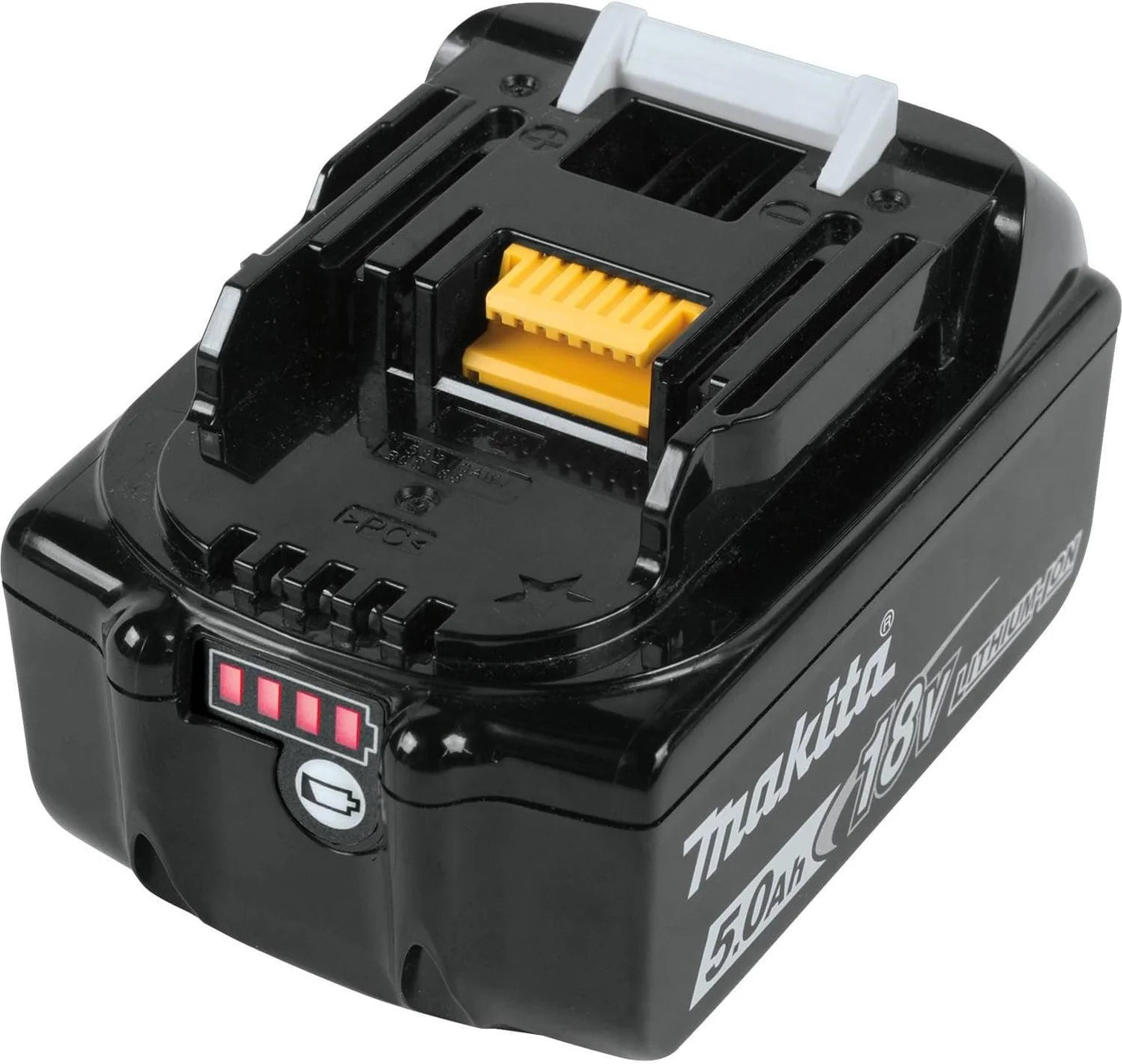 Makita BL1850 18V Li-Ion 5.0Ah Battery Kit – Includes DC18RC Charger and Type 3 Storage Case for Easy Charging and Storage.